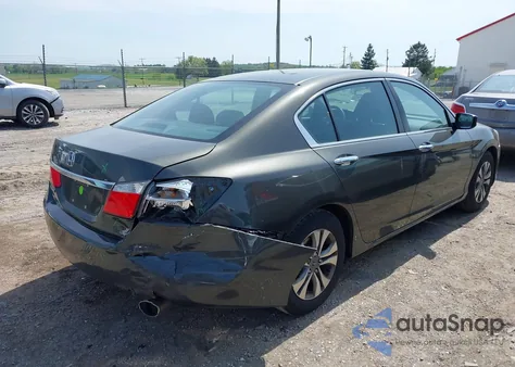 2014 Honda Accord Lx из США, поврежденный, VIN 1HGCR2F31EA186196